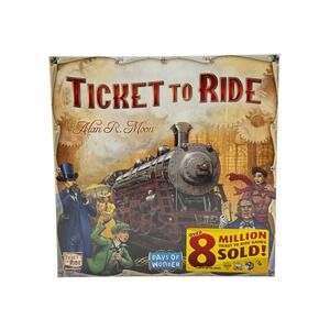 Days of Wonder Ticket To Ride Board Game Alan R Moon Train Adventure Sealed